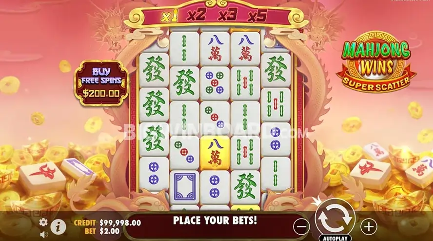 Mahjong game win